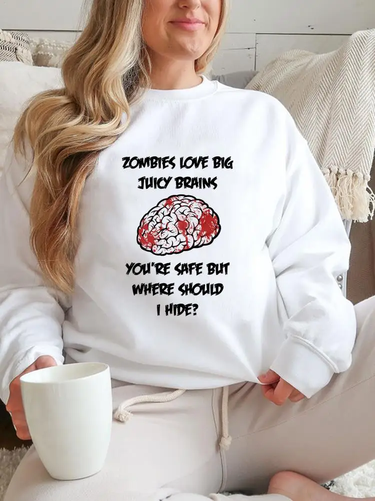 

Clothes Autumn Funny Letter Trend 90s Female Fall Women Fashion Thanksgiving Halloween Festival Graphic Pullovers Sweatshirts