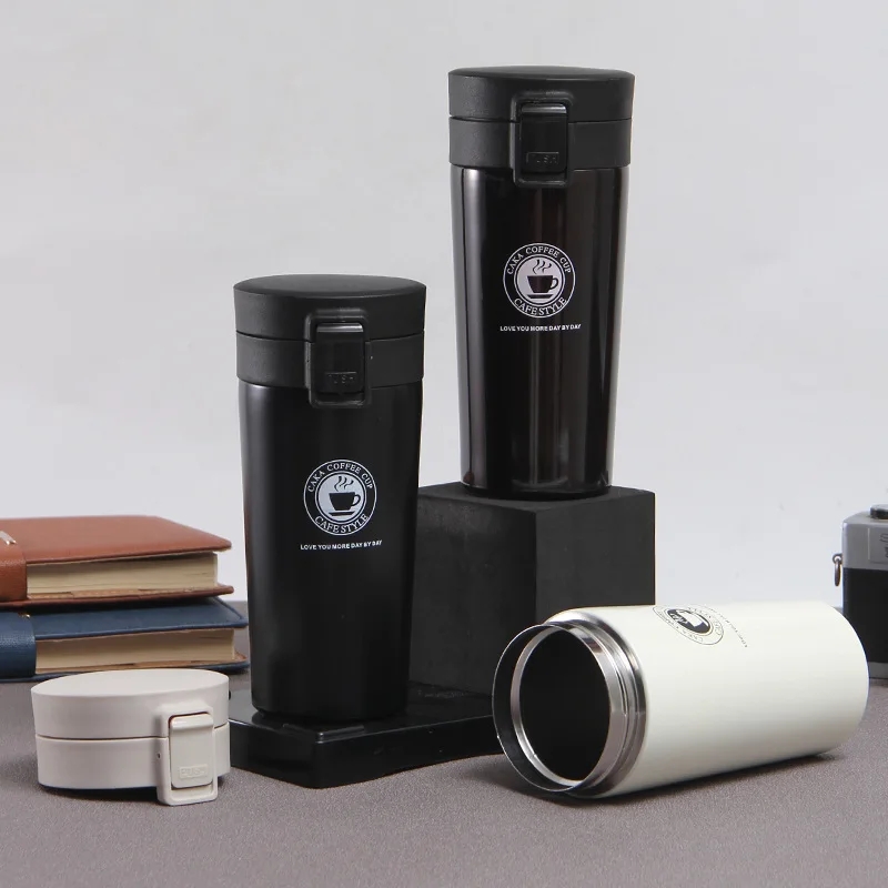 

Double Wall Thermos Coffee Mug Stainless Steel Tumbler Vacuum Flask Bottle Thermal Tea Mug Travel Thermos Mug Thermo Cup Bottle