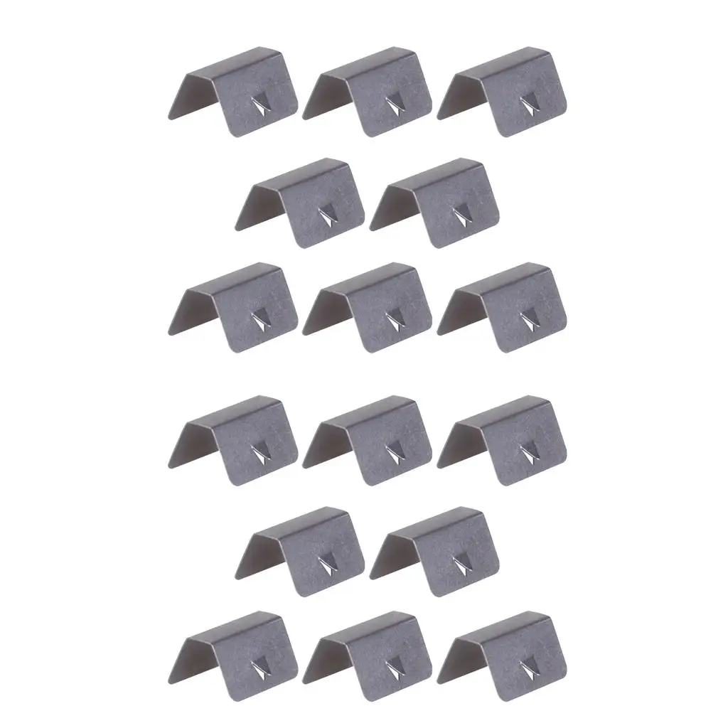 Набор из 16 штук дефлектор ветра/дождя фитинговый зажим нержавеющей стали для Heko G3
