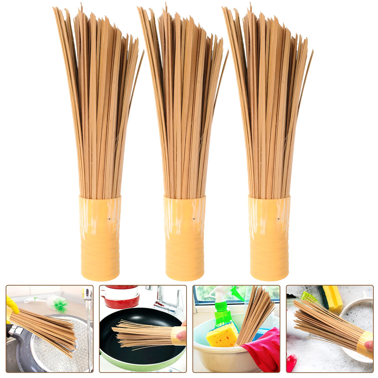 

Brush Brushes Pot Dishwashing Scrub Cleaning Wok Kitchen Scrubber Bathroom Sink Washerplate Wash Cleaners Scouring