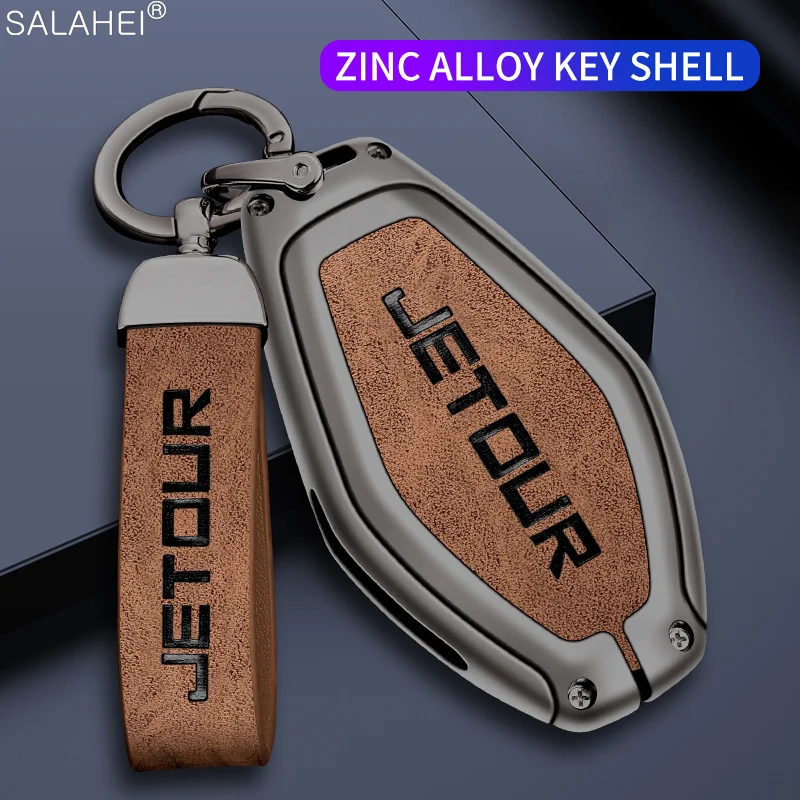 

Car Key Cover Case Holder Key Bag Shell Protector Fob For Chery Jetour X70 X70plus X70m X90plus X95pro Keychain Auto Accessories