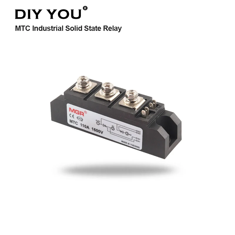 

MGR MTC 110A 160A 200A 1600V Industrial Solid State Relays Industrial SSR High Current Power Solid State Relay