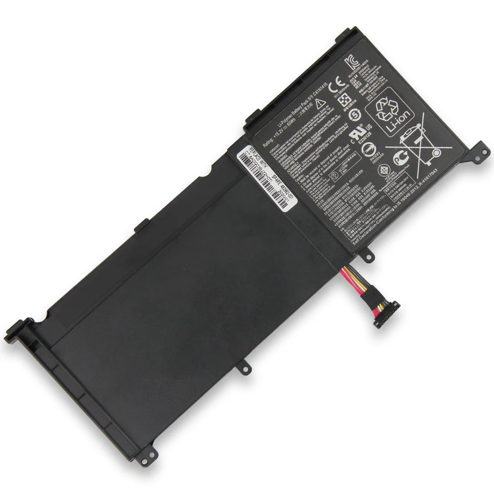 Новая сменная батарея для ASUS G501 N501L G601J UX501VW UX501JW C41N1416 перезаряжаемые батареи 3800