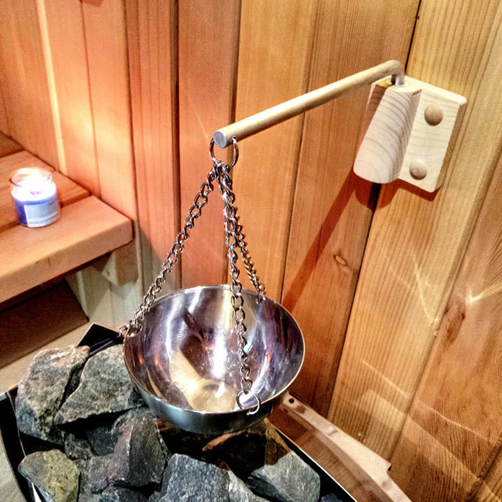 чаша подвесная aroma cup + гималайская соль. подвес для соли в баню. чаша с гималайской солью подвесная. чаша для сауны подвесная. чаша для соли в баню.