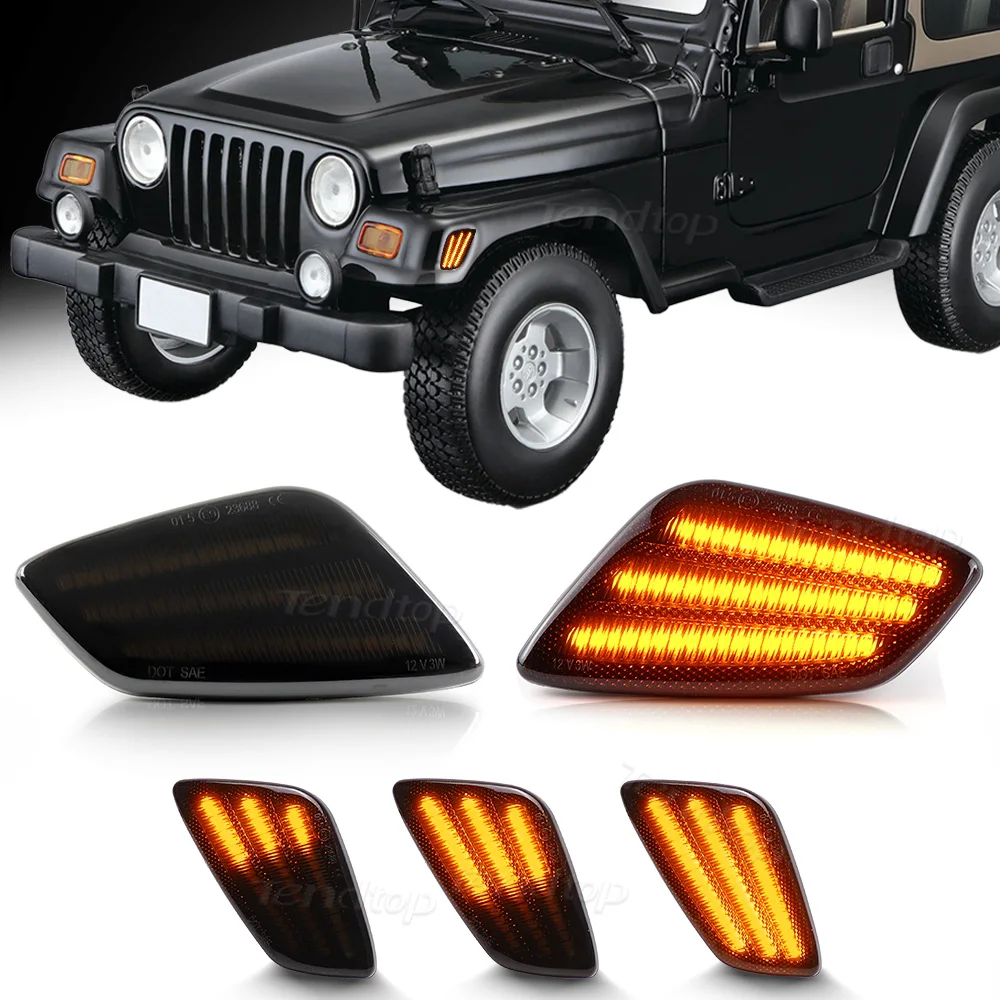 

2 шт., автомобильные габаритные огни для Jeep Wrangler TJ 1997-2006