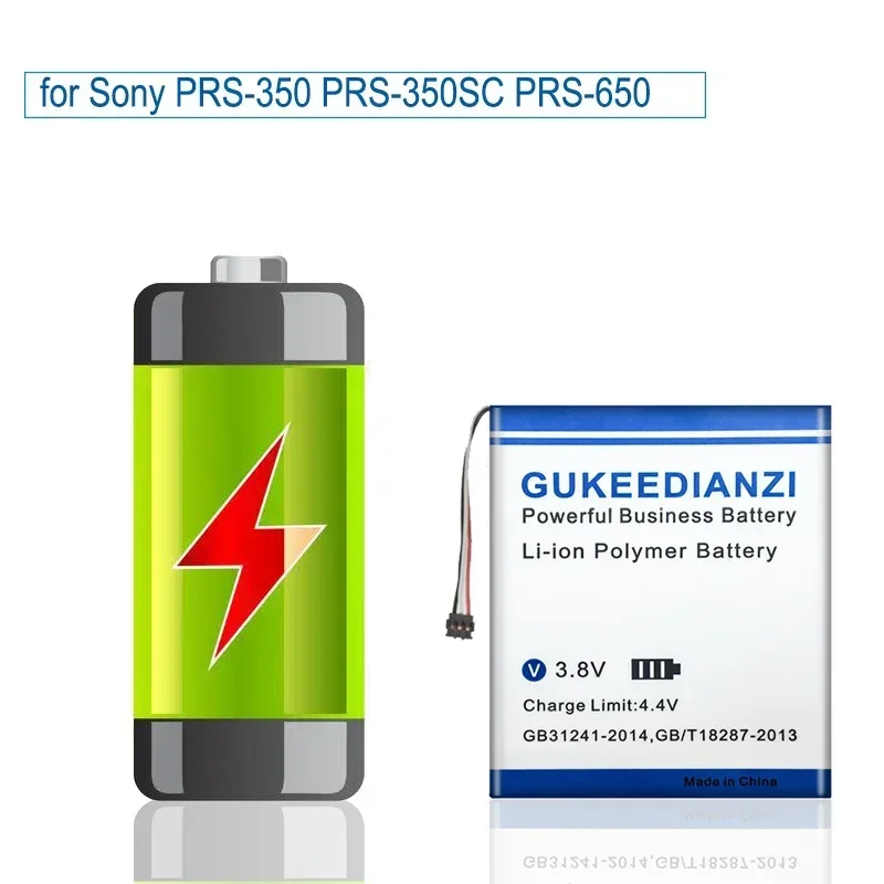 Аккумулятор GUKEEDIANZI 1-853-016-11 LIS1459MHPC9SY6 1400 мАч для Sony PRS-350 PRS-350SC PRS-650 PRS-650BC PRS-650RC