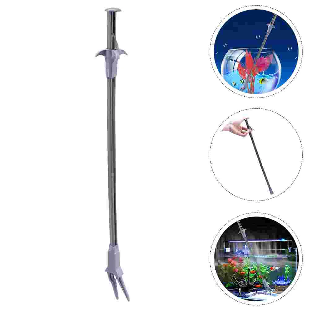 

Aquarium Feeding Cleaning Aquatic Tongs Reptiletankclip Fish Tools Supplies Accessorieslandscaping Tong Water Weed Straight