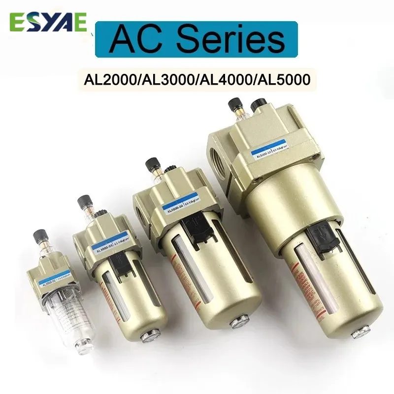 AL2000-02 Source Treatment Unit Pneumatic Lubricator Oil Mist Air Oiler Pneumatic Filter G1/4