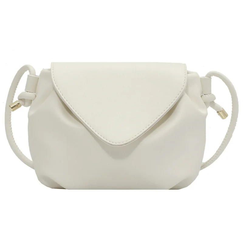 

Fashion Women's Cloud Bags Pu Leather Shell Type Cover Shoulder Bags Large Capacity Mobile Messenger Bag For Ladies