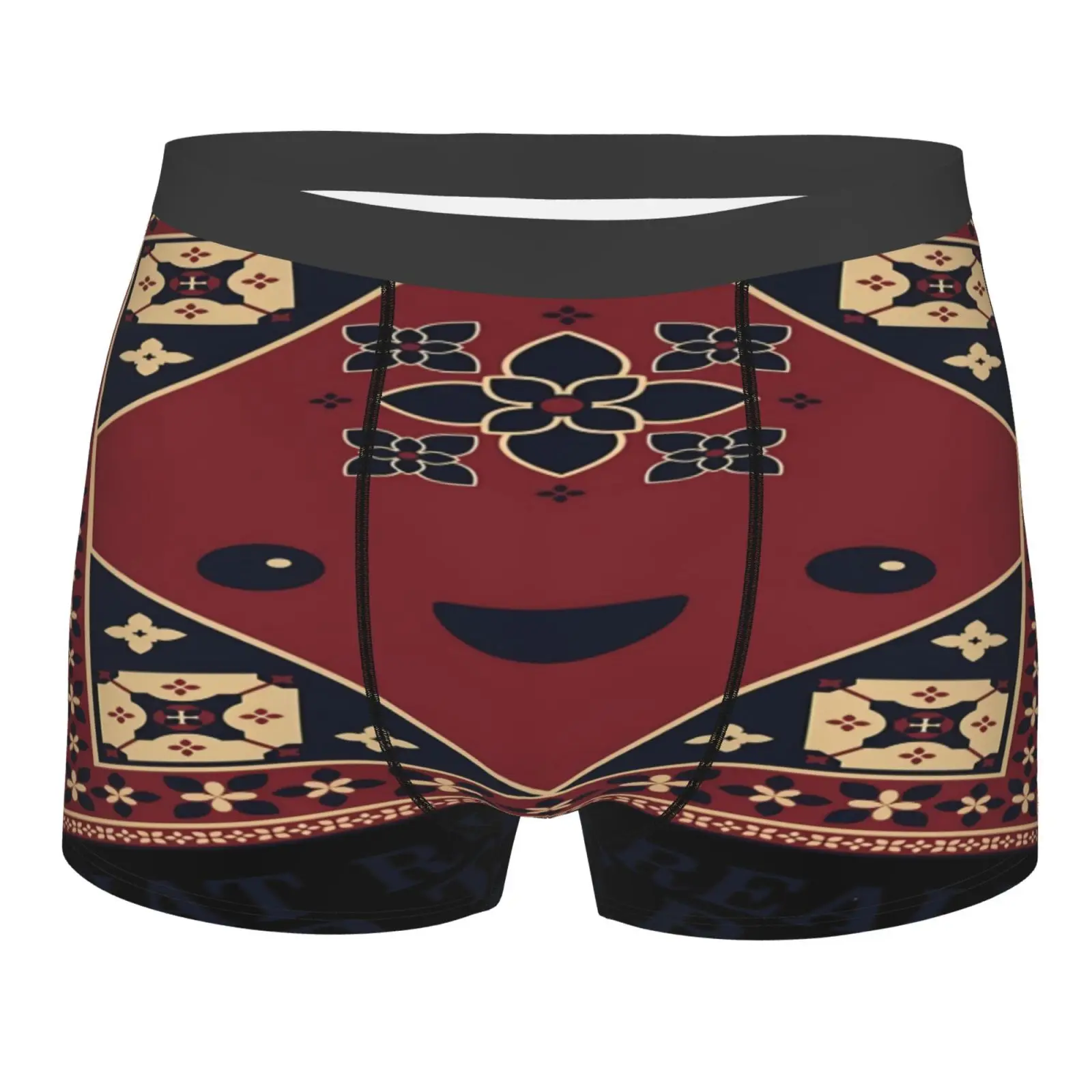 

Трусы мужские/женские большие с карманами, нижнее белье из полиэстера, ковер Lebowski, шорты с мешочком