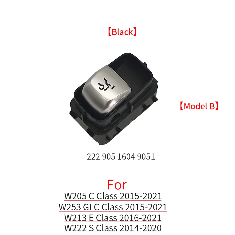 

Для Benz W205 W213 W222 W253 крышка кнопки разблокировки багажника автомобиля для Mercedes C E S GLC Class автомобильные аксессуары 2229051604