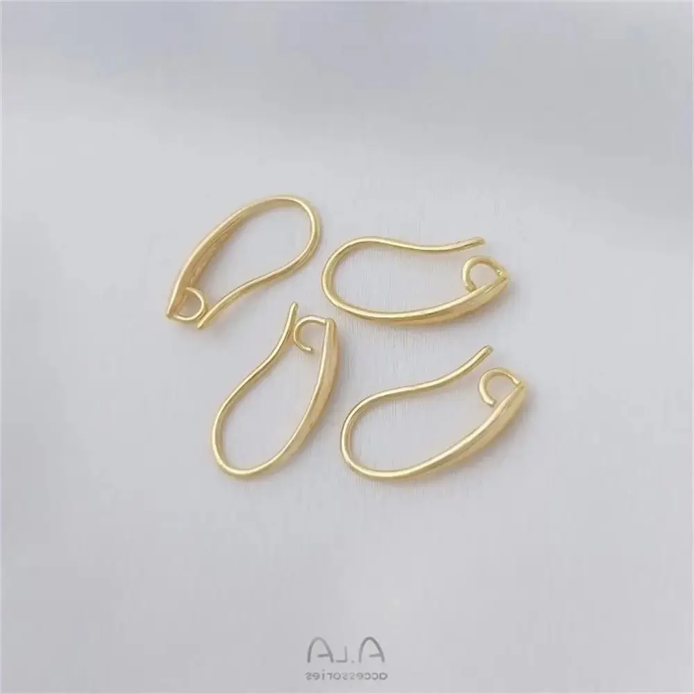 14 К настоящее золото классические капли воды для лица с подвесным кольцом модные