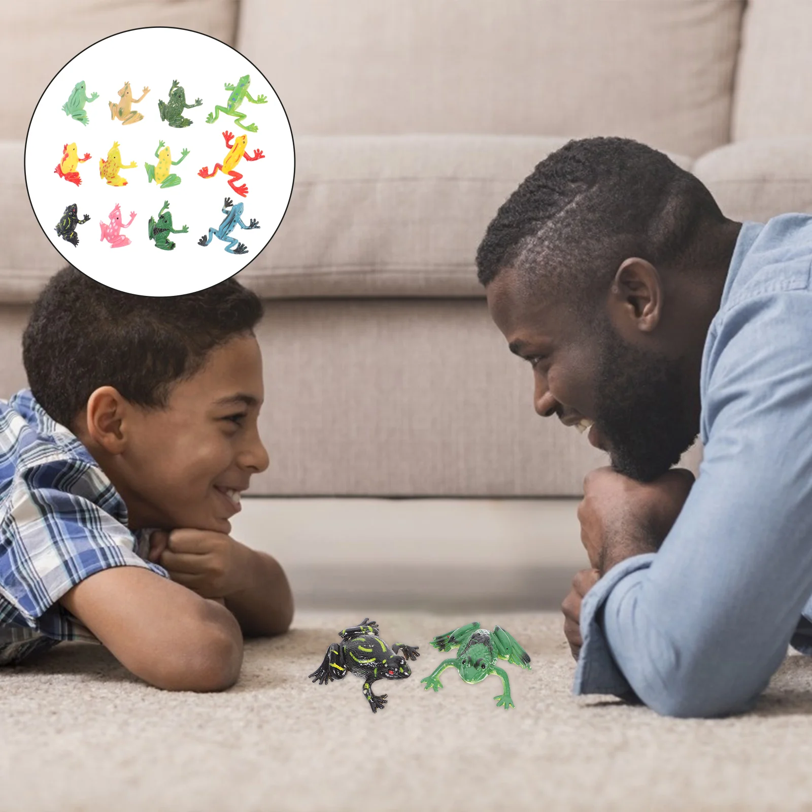 

Mini Frog Figurines Simulated Tropical Tree Micro Toys Frogs Birthday Decorations