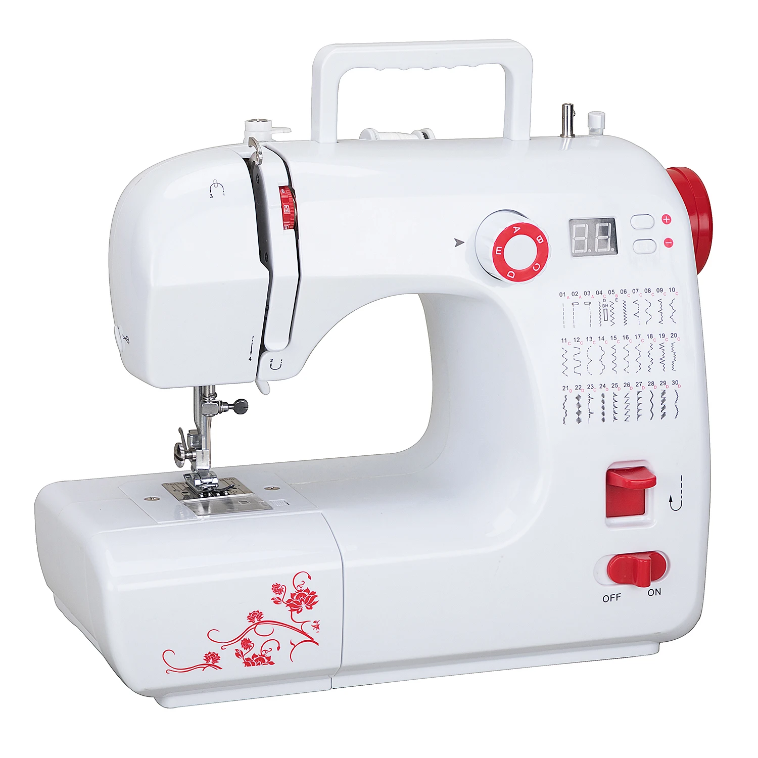 

FHSM-702 needle household mini sewing machine with light