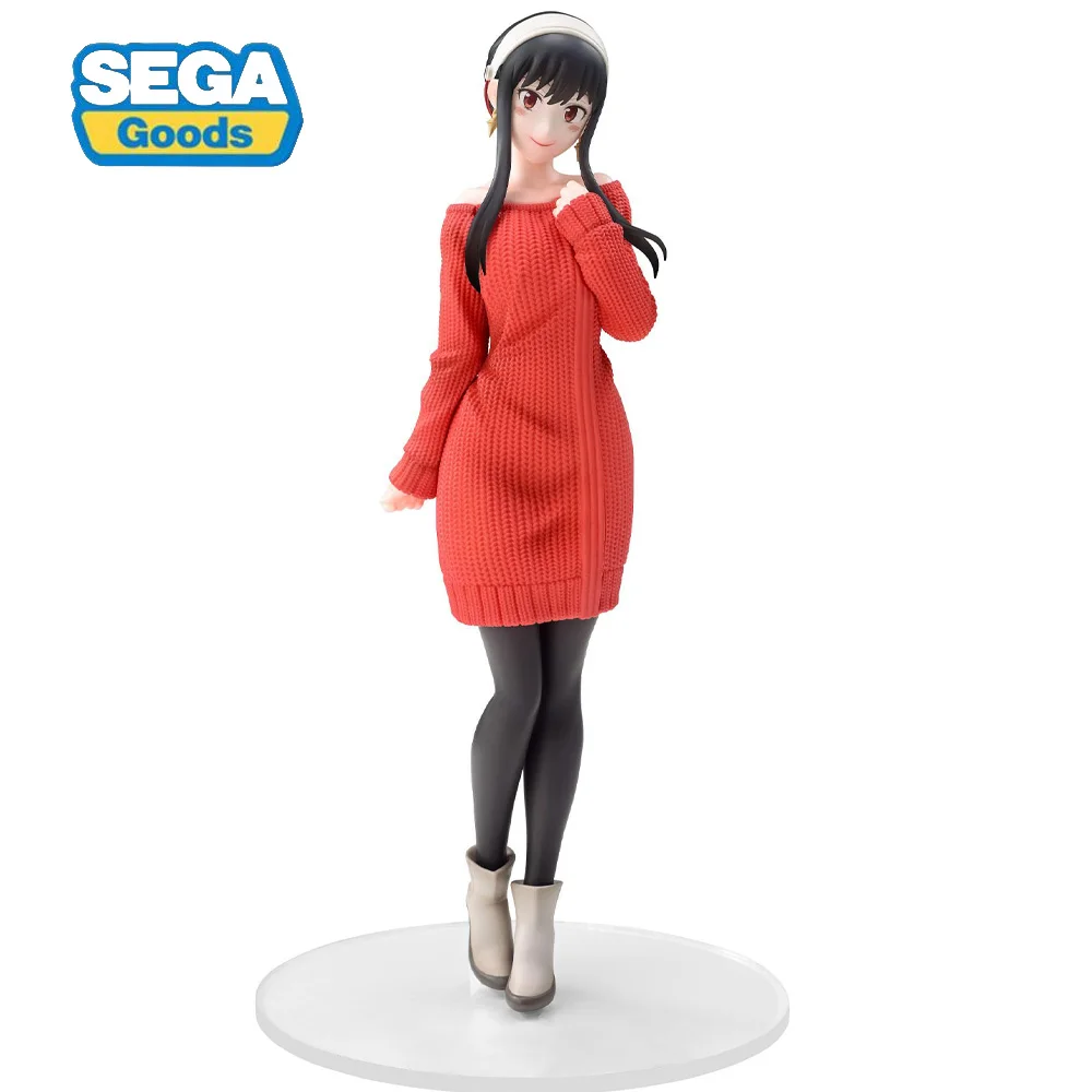 

19CM Original SEGA Yor Forgerr SPY×FAMILY Anime Figures PVC Casual Attire Movable Model Toys For Ornaments Child Toys