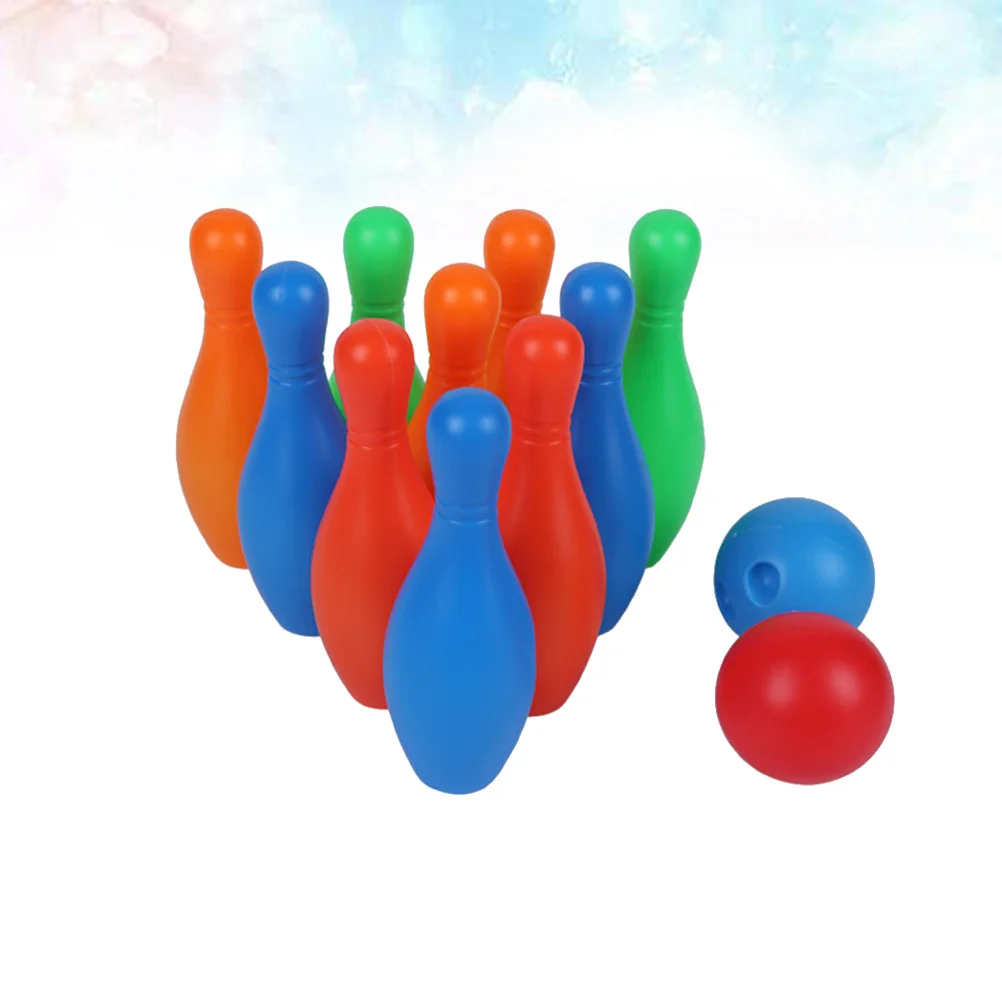 

Bowling Game Toddler Outdoor Playset Kids Sports Toys Dribble Backyard Games Balls Toddlers