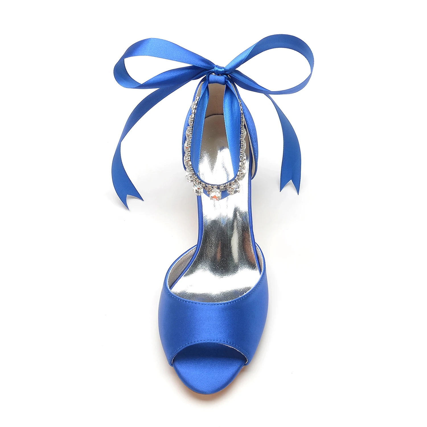 Strap Pearl Wedding Dress Shoes Women's Block Chunky Ankle  Low Heel Comfortable Pump Sandals