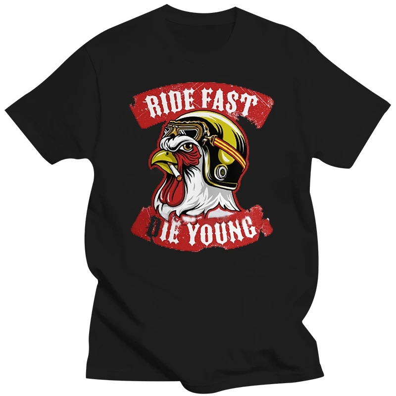 

Винтажная футболка на шлем в стиле петуха для мотоциклов и мотоциклов