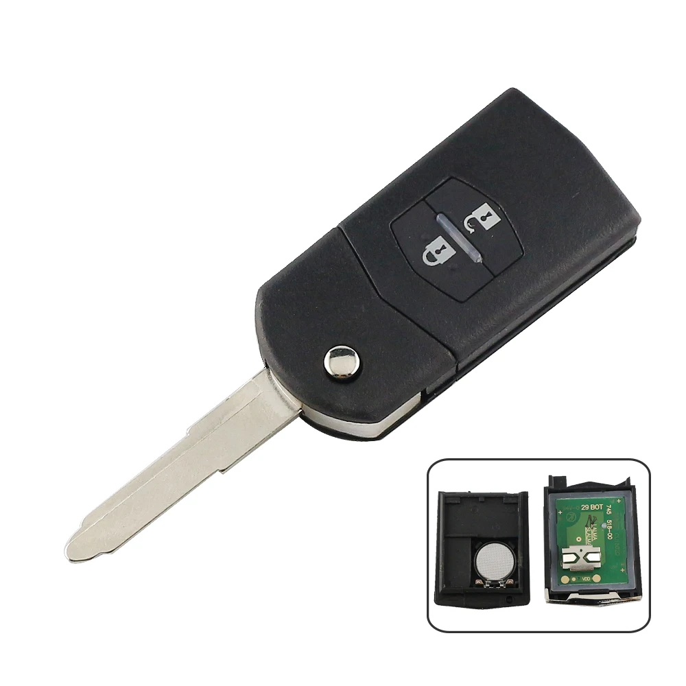 

YIQIXIN дистанционный ключ от машины для Mazda 2 3 5 6 8 M2 M3 M5 M6 CX-7 CX-9 MX-5 BGBX1T478SKE125-01 KPU41788 SKE126-01 313,8/315/433Mhz4D63