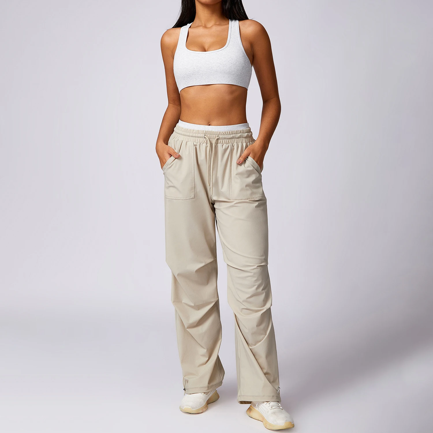 Дышащие брюки от холодного солнца с защитой ультрафиолета широкие женские