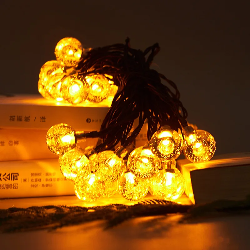 

2022 Upgraded 7M 50LEDs Solar String Light Solar Fairy Lights Outdoor Garden Wedding Decoration Lamp Waterproof Furniture Light