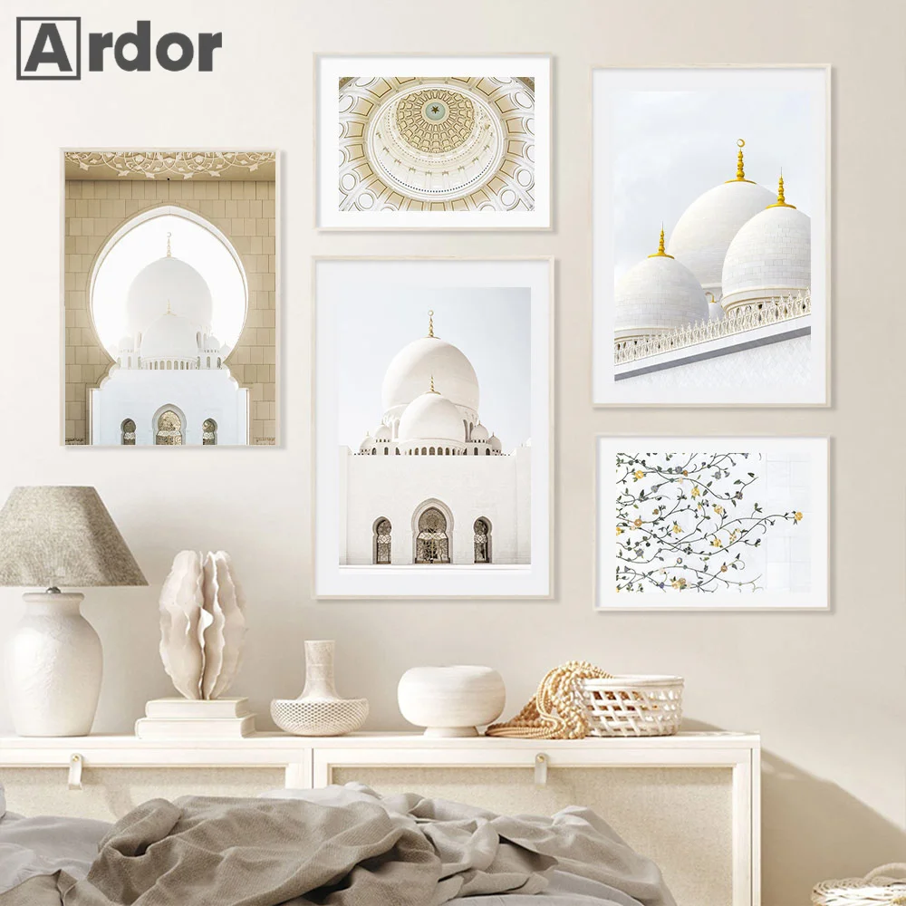 

Morocco Door Mosque Islamic Muslim Poster Modern Canvas Art Painting Morocco Door Print Wall Art Pictures Living Room Home Decor