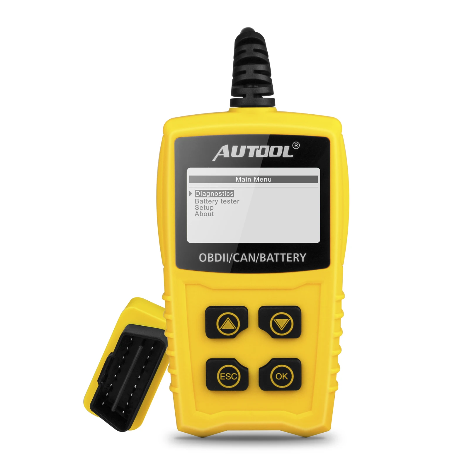 

AUTOOL CS330 OBD2 Car Code Reader Battery Tester 12V Battery Auto Vehicle Scan Diagnostic Tool