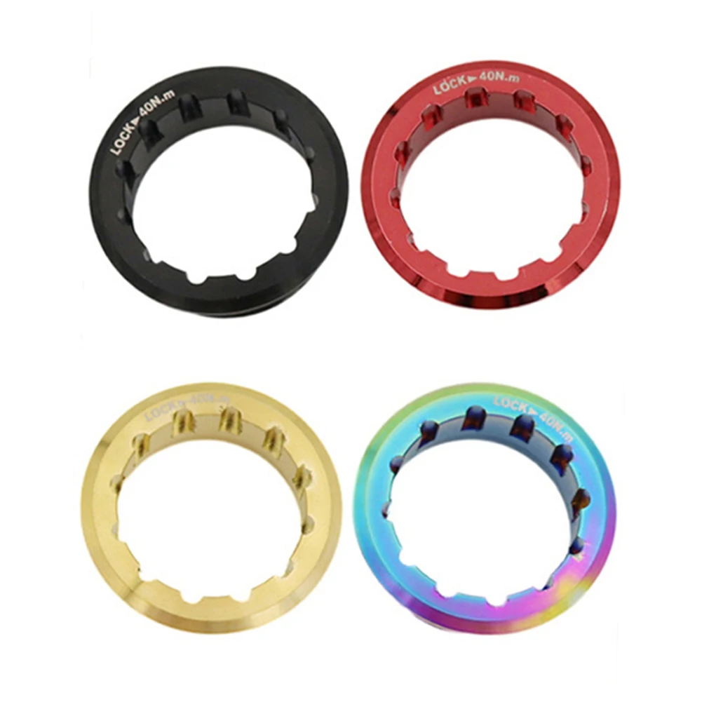 

MS Tower Base Locking Cover ForSHIMANO 12 Speed Freewheel Lock Cover Hub Body For M6100 M7100 Titanium Alloy Bicycle Parts