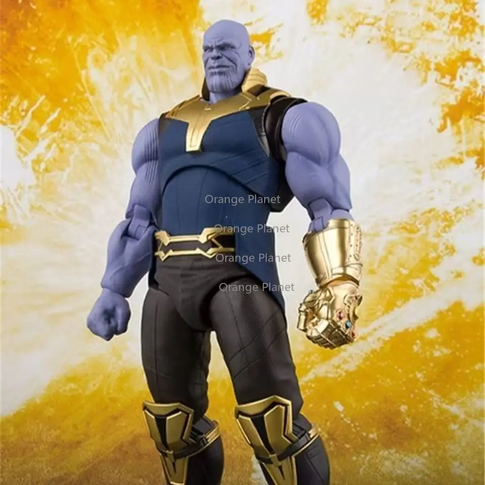 В наличии, абсолютно новая, запечатанная, подвижная фигурка Bandai S.H.Figuarts Танос с Перчаткой Бесконечности, Мстители Marvel (art.: 3920dbcacedbf) - 3920dbcacedbf