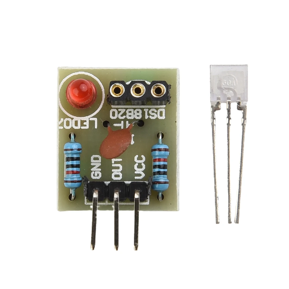 

10 Pcs/Set Laser Receiver Sensor Module + KY-008 Laser Transmitter Modules For Arduino AVR Sensor Module Board Tool Accessories