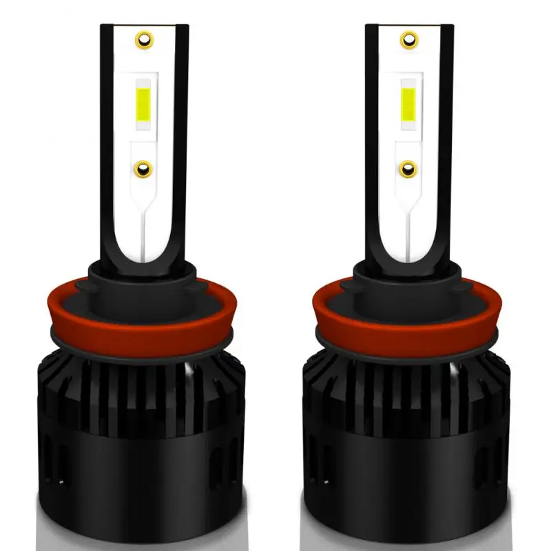 

Led Car Headlights 6000lm Small Durable Superbright Universal Car Accessories Car Headlight P2 Fast Heat Dissipation Led Bulb