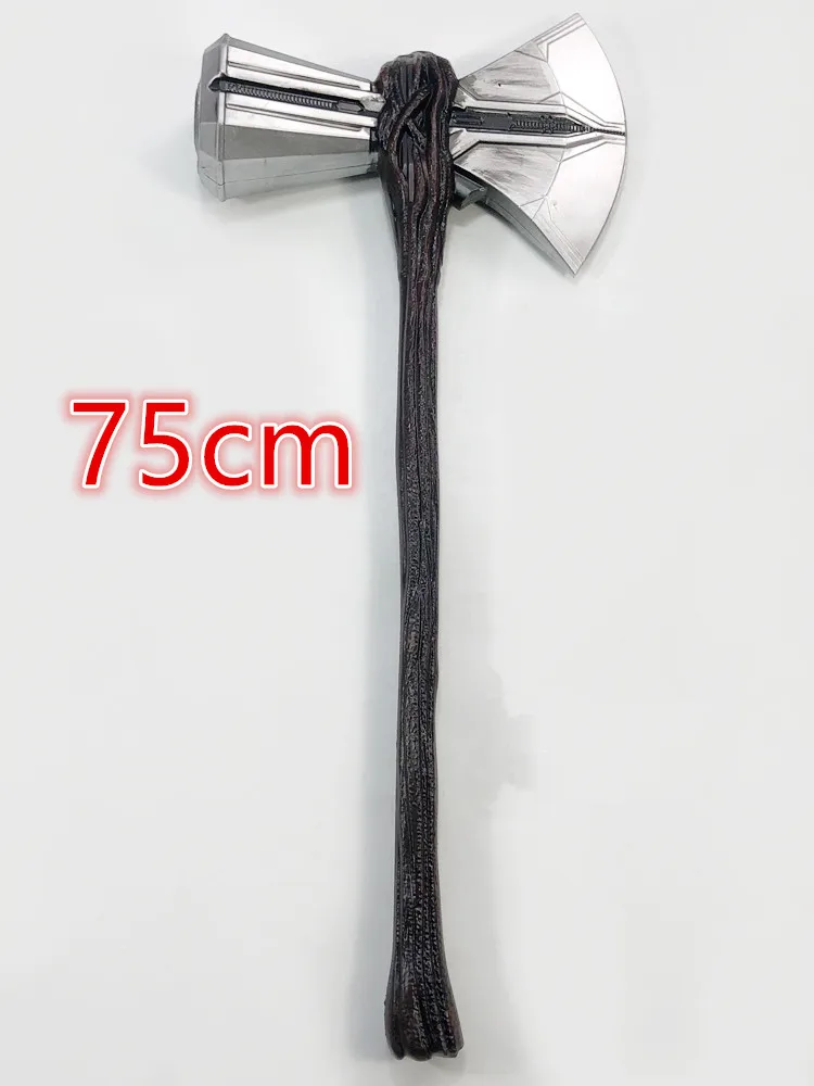 

1:1 Oversized Thor's Stormbreaker Thor Axe Hammer Prop Weapon Avengers Superhero Cosplay Thunder Battle Ver. Safety PU Model Toy