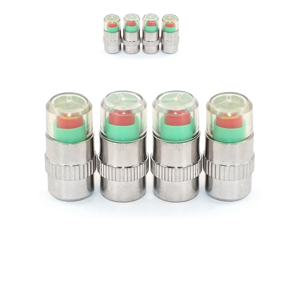 

Датчик контроля давления в шинах, колпачки системы с индикатором давления в шинах, из твердой латуни, с оповещением о давлении