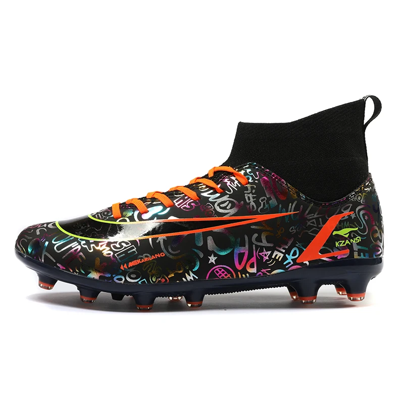 

Men's and Women's Football Boots Grass FG/TF Football Ankle Boots Non-Slip Indoor Football Boots Futsal Training Shoes