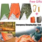 Уличный водонепроницаемый портативный термоспальный мешок Bivvy для экстренных ситуаций, одеяло для выживания, оборудование для кемпинга, походные аксессуары, туризм