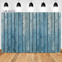 laeacco blue wood backdrops for photography grunge vintage worn seamless wooden board kids baby shower portrait photo background