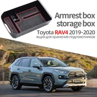 center armrest storage box for toyota rav4 2019 2020 car console organizer wear resistant durable interior accessories