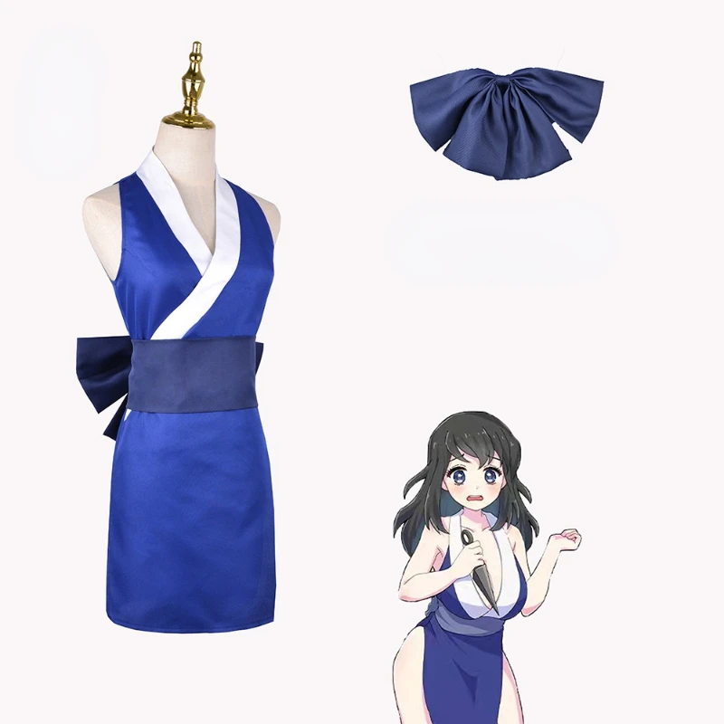 

Suma Anime Demon Slayer Cosplay Costume Skirt Kimetsu No Yaiba Season2 Japanese Kimono Dress Set Role Playing