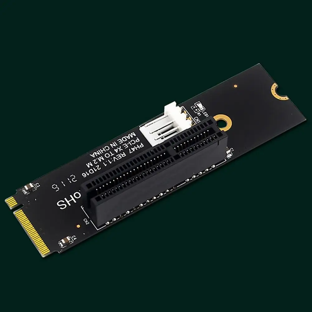 

Профессиональная высокоскоростная Плата расширения M.2 SSD NGFF к PCI-E X4 слот-адаптер с кабелем для настольного компьютера