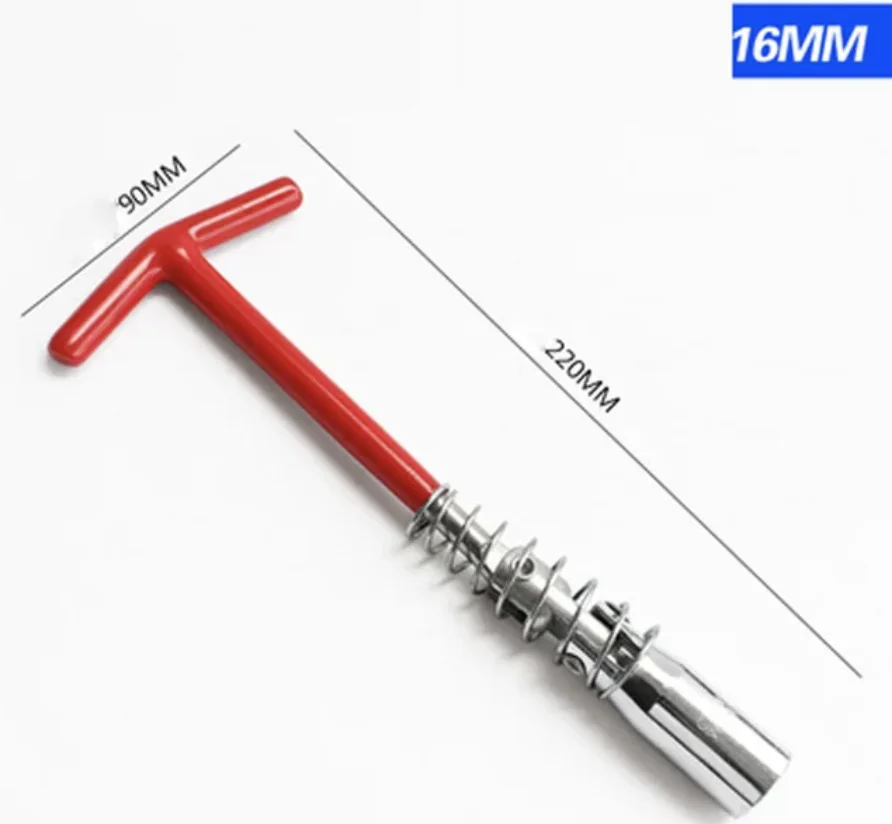 

16 Мм Т-образный Ключ Torx, Универсальный Шарнир Для Снятия Свечей Зажигания, Инструмент Для Обслуживания Двигателя Автомобиля