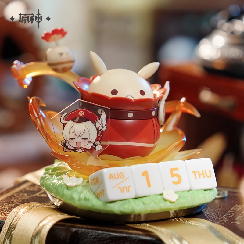 Подлинная серия Genshin Impact Teyvat Paradise забавная вокальная игрушка модель игровой