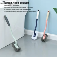 bathroom wall hanging s type toilet curve brush bent head corner gap brush soft hair household items cleaning tools accessories