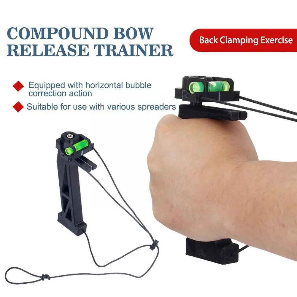 

Compound Bow Release Trainer Posture Corrector Training Device Exerciser Aid For Hunting L7U8