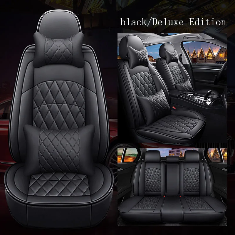 

Universal Artificial Leather Car Seat Covers for ACURA MDX Astra RDX CDX ZDX RL TL RSX Car Accessories Interior Details