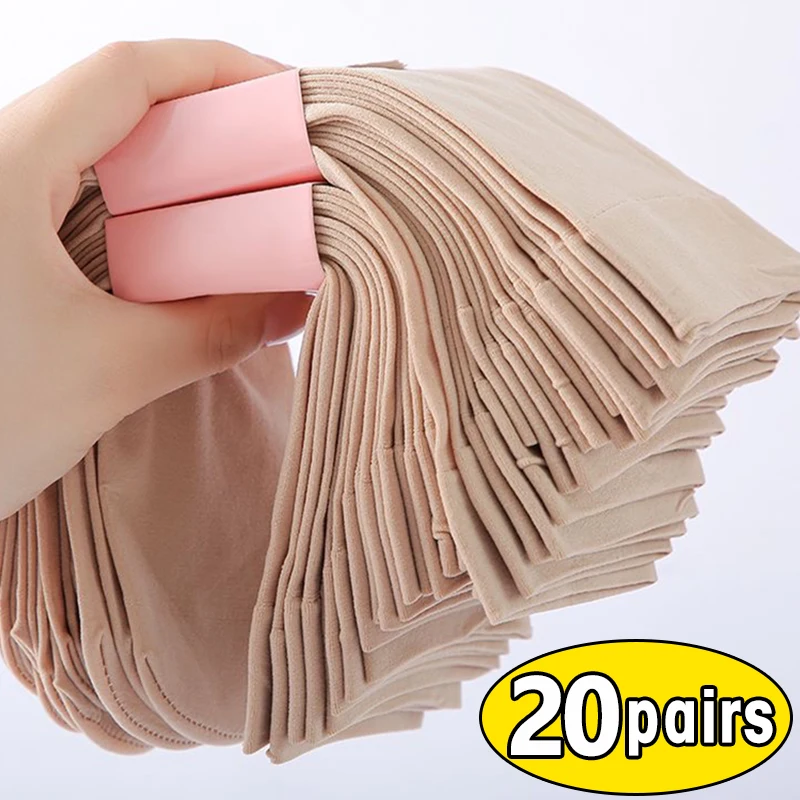 Transparent Ultrathin Meias Socks Female Thin Crystal Nylon Short Ankle Sox Wholesale