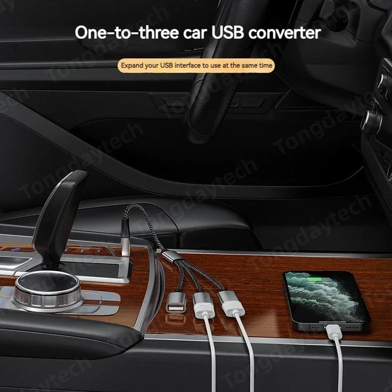 4-портовый Концентратор USB-C Multi-USB Адаптер OTG Для Быстрой Передачи Данных