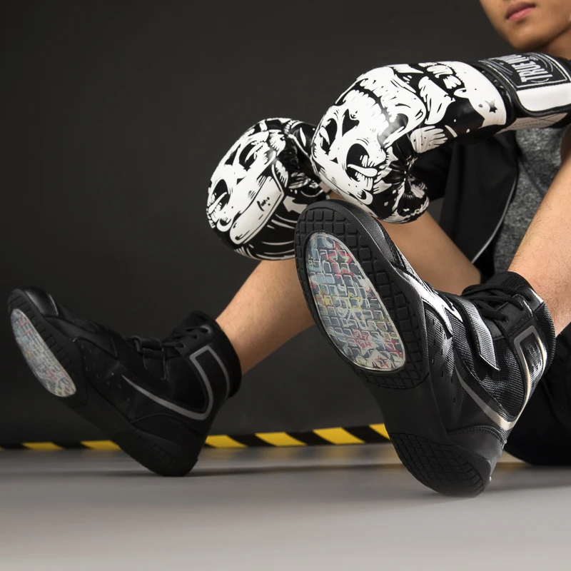 Boxing Shoes For Men And Women New Comprehensive Anti slip And Wear-resistant Training Squat Wrestling Professional Size 35-47