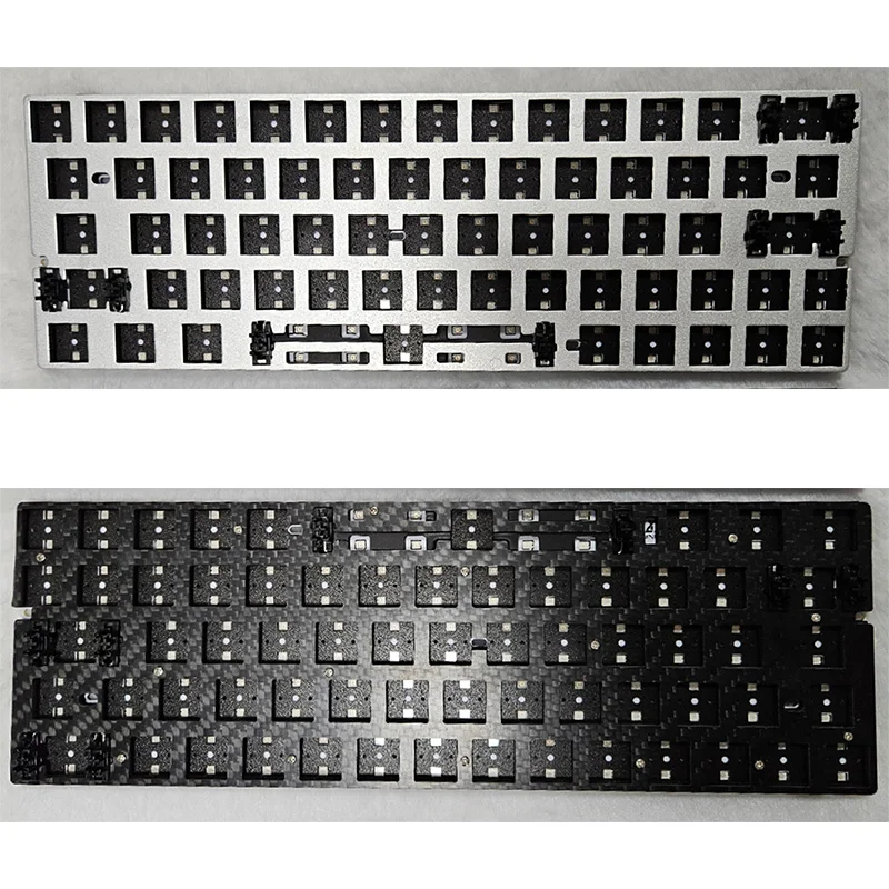 Клавиатурная пластина EVERGLIDE для AE61, AE64, AE68, SU75, SU64 Pro: карбоновая пластина, алюминиевая пластина FR4, сменная DIY-пластина для клавиатуры (art.: 3920daebdb5d9) - 3920daebdb5d9