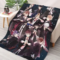 anime diabolik lovers flannel blanket 3d adult throw blanket for bed cover sofa travel office adult quilt