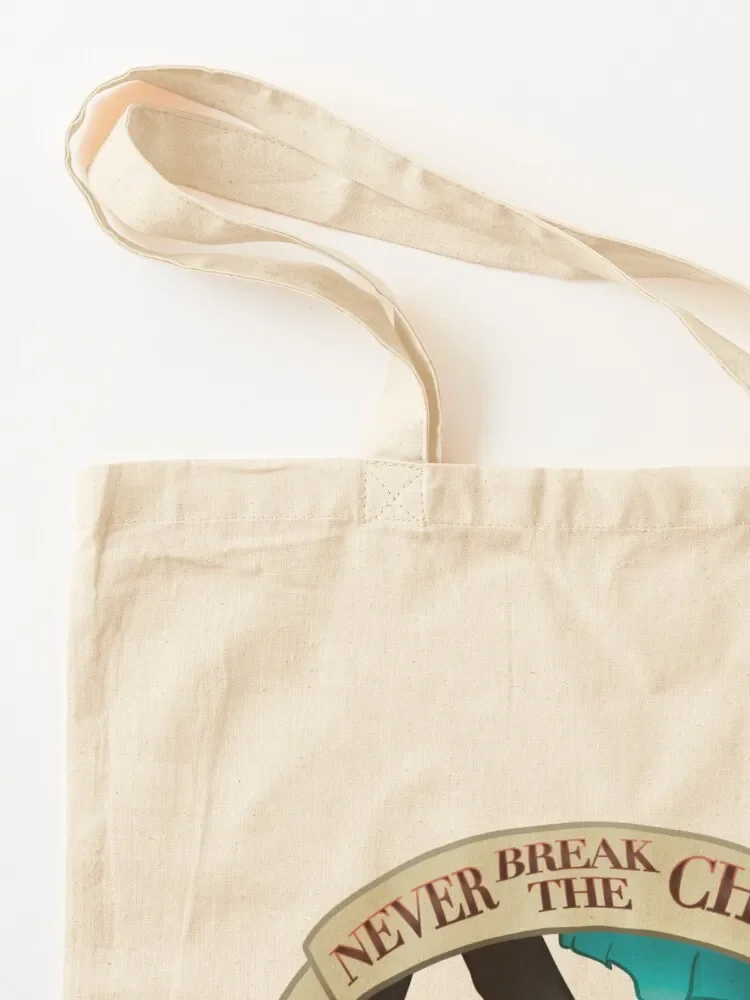 Blackbeard and Stede: Never Break the Chain Tote Bag Женская складная многоразовая сумка для покупок